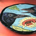 Deb Stabley platter featured at Mackerel Sky Gallery of Contemporary Craft