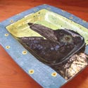 Deb Stabley platter featured at Mackerel Sky Gallery of Contemporary Craft