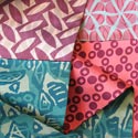 Sally Jones scarves featured at Mackerel Sky Gallery of Contemporary Craft