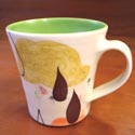 Lollipop Pottery mug featured at Mackerel Sky Gallery of Contemporary Craft