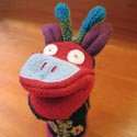 Cate & Levi puppet featured at Mackerel Sky Gallery of Contemporary Craft